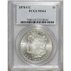 1878-CC $1 MS64 PCGS