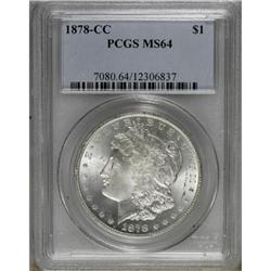 1878-CC $1 MS64 PCGS