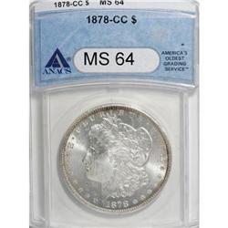 1878-CC $1 MS64 ANACS
