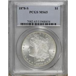 1878-S $1 MS65 PCGS