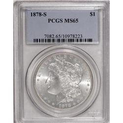1878-S $1 MS65 PCGS