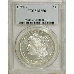 1878-S $1 MS66 PCGS