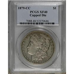 1879-CC $1 Capped Die XF40 PCGS