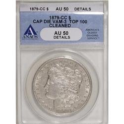 1879-CC $1 Capped Die AU50 ANACS
