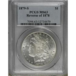 1879-S $1 Reverse of 1878 MS63 PCGS