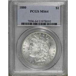 1880 $1 MS64 PCGS