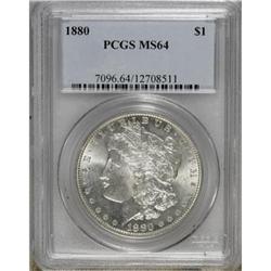 1880 $1 MS64 PCGS