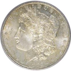 1880 $1 MS64 PCGS
