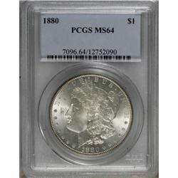 1880 $1 MS64 PCGS