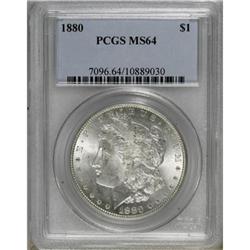 1880 $1 MS64 PCGS