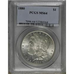 1880 $1 MS64 PCGS