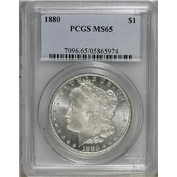 1880 $1 MS65 PCGS
