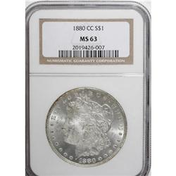 1880-CC $1 MS63 NGC