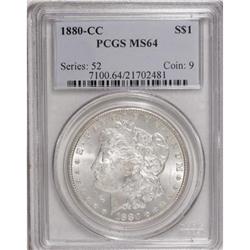 1880-CC $1 MS64 PCGS