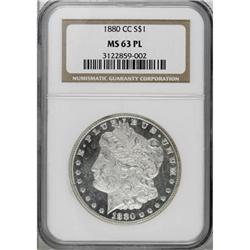 1880-CC $1 Prooflike MS63 NGC