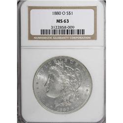 1880-O $1 MS63 NGC