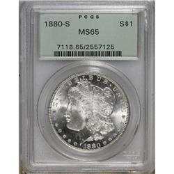 1880-S $1 MS65 PCGS