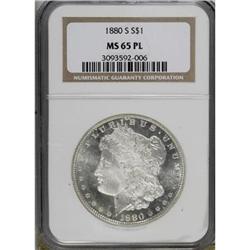 1880-S $1 Prooflike MS65 NGC