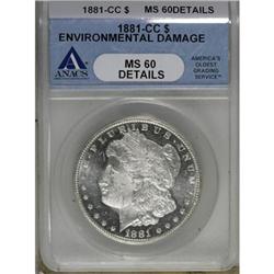 1881-CC $1 MS60 ANACS