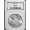 Image 1 : 1881-CC $1 MS63 NGC