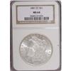 Image 1 : 1881-CC $1 MS64 NGC