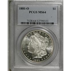1881-O $1 MS64 PCGS