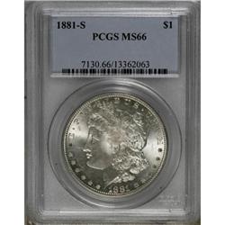 1881-S $1 MS66 PCGS