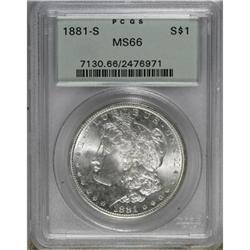 1881-S $1 MS66 PCGS