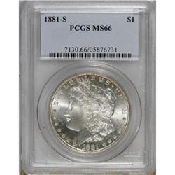 1881-S $1 MS66 PCGS