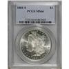 Image 1 : 1881-S $1 MS66 PCGS