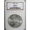 Image 1 : 1881-S $1 MS66 NGC
