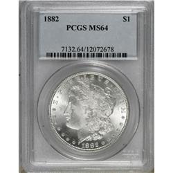 1882 $1 MS64 PCGS