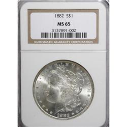 1882 $1 MS65 NGC