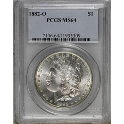 1882-O $1 MS64 PCGS