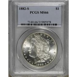 1882-S $1 MS66 PCGS