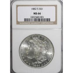 1882-S $1 MS66 NGC