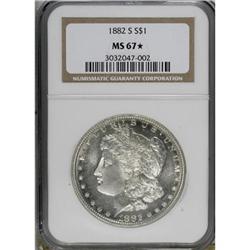 1882-S $1 MS67 NGC