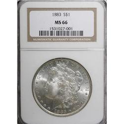 1883 $1 MS66 NGC