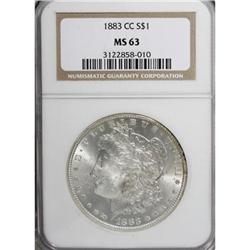 1883-CC $1 MS63 NGC