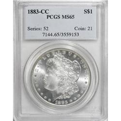 1883-CC $1 MS65 PCGS