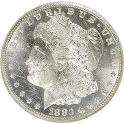 1883-CC $1 Deep Mirror Prooflike MS63 NGC
