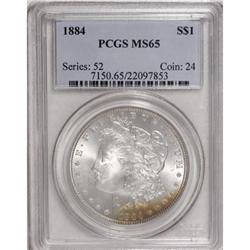 1884 $1 MS65 PCGS