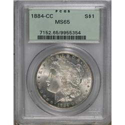 1884-CC $1 MS65 PCGS