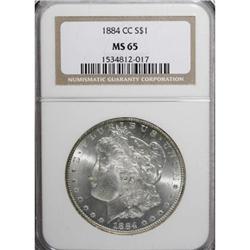 1884-CC $1 MS65 NGC