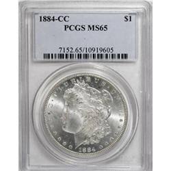 1884-CC $1 MS65 PCGS
