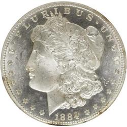 1884-CC $1 Prooflike MS65 NGC