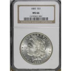 1885 $1 MS66 NGC