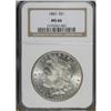 Image 1 : 1885 $1 MS66 NGC