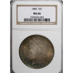 1885 $1 MS66 NGC