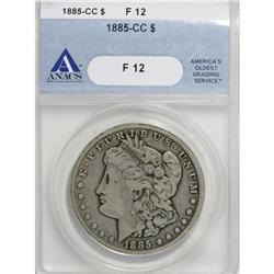 1885-CC $1 F12 ANACS